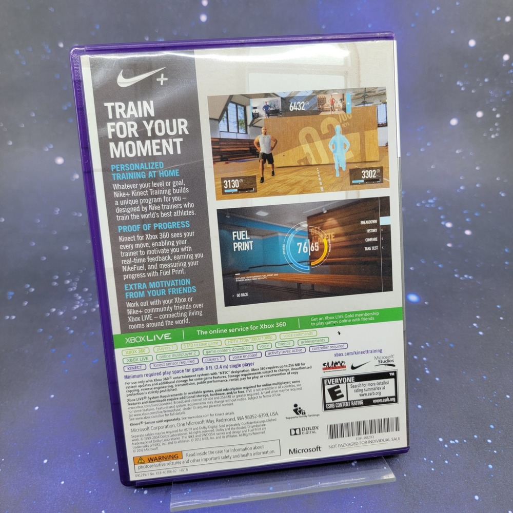 Nike+ Kinect Training Xbox 360 Game NTSC Fitness‎ Workout Personal Trainer - Picture 2 of 6